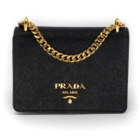 prada gold chain backpack|prada over the shoulder bag.